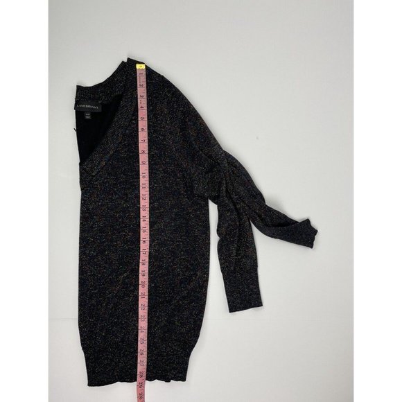 Lane Bryant Womens Black Sparkly Sweater Long Sleeve Size 18/20 Plus Size Top - Picture 8 of 8